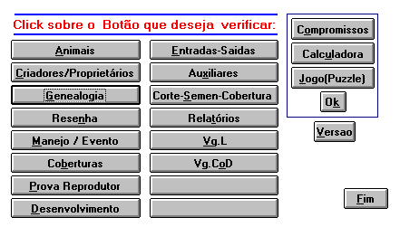 Menu de Abertura